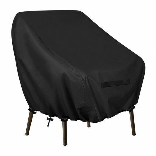 Wasserdichte Schutzhülle für Gartensessel, 2er Set, mit Schnalle, 89x97x74cm