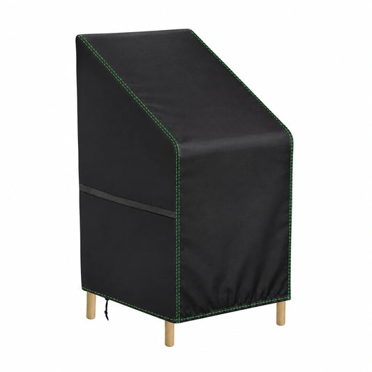 Wetterfeste Abdeckung für Gartenstühle, 2 Stück, 64x64x70/120 cm, UV-beständig